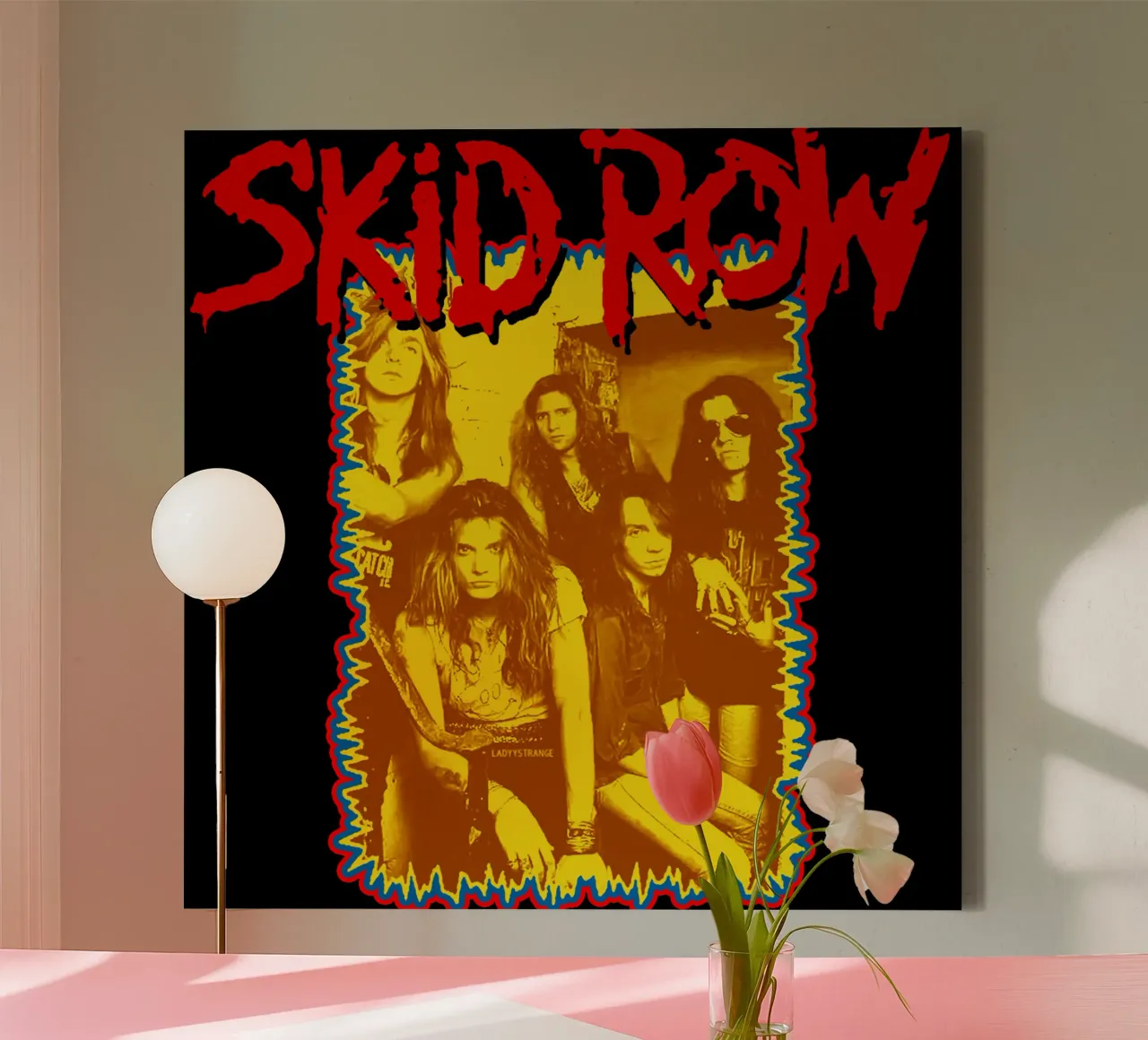 SKid Row - Slave To The Grind canvas van igoshartwrks