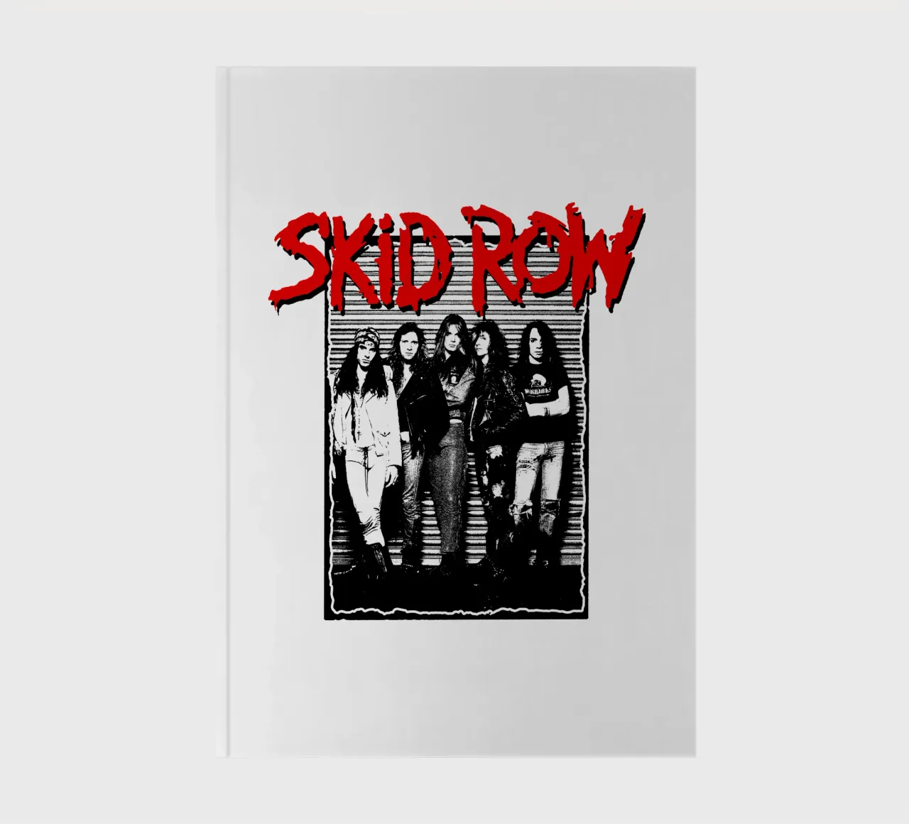 Skid Row Band - The Gangs All Here notebook by igoshartwrks