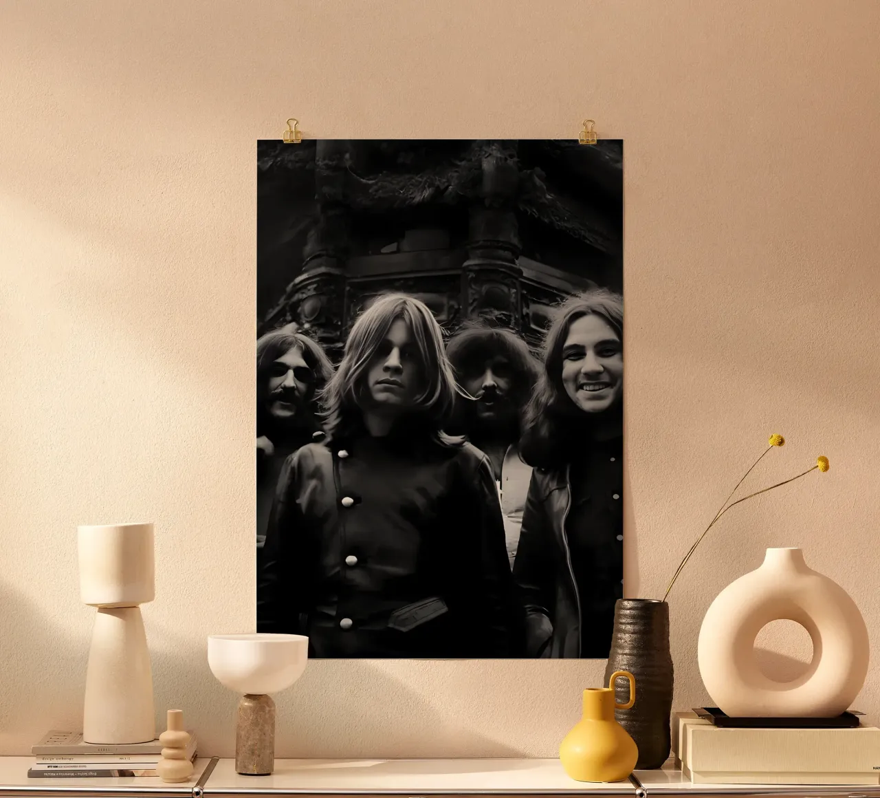 Black Sabbath carta hahnemühle da Type & Tape