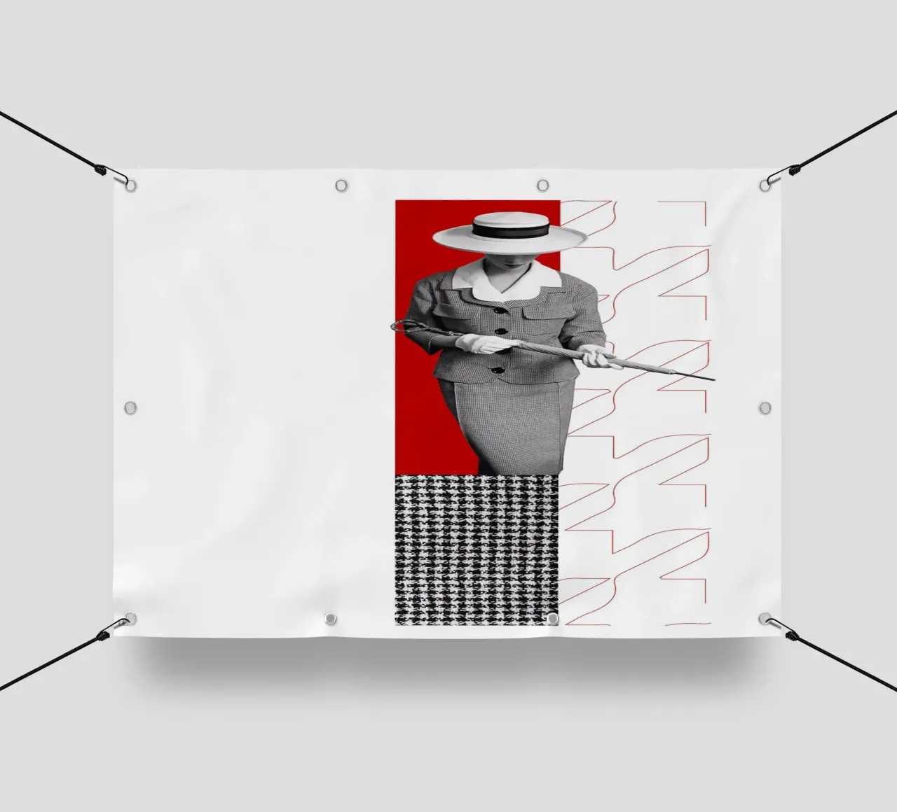 Fashion and Geometry 5 telo in pvc da DesmondBates