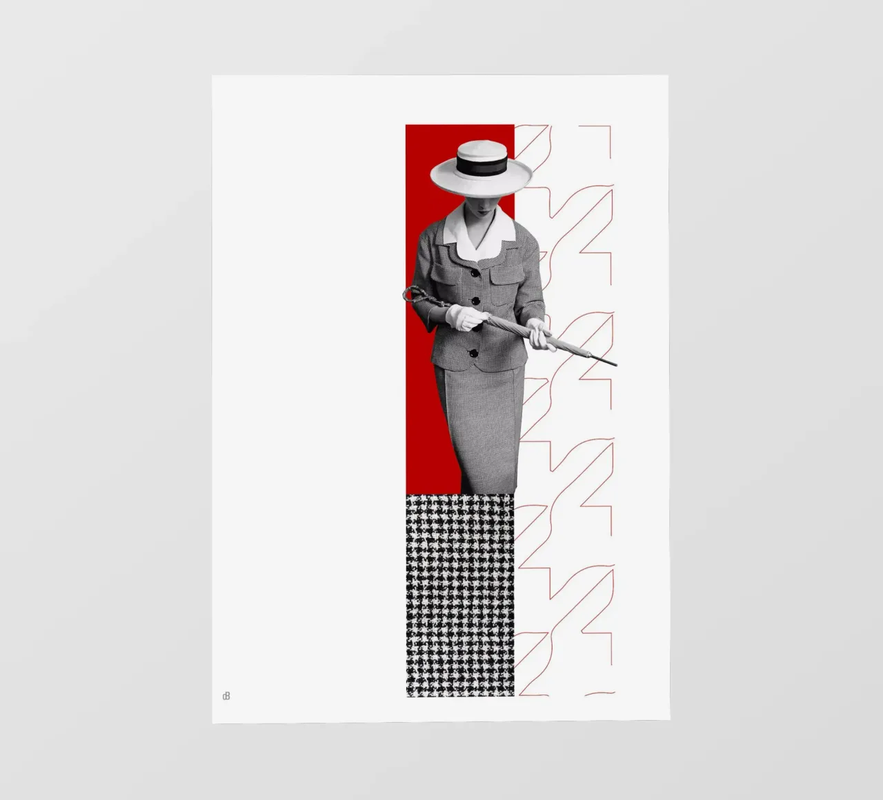 Fashion and Geometry 5 telo in pvc da DesmondBates