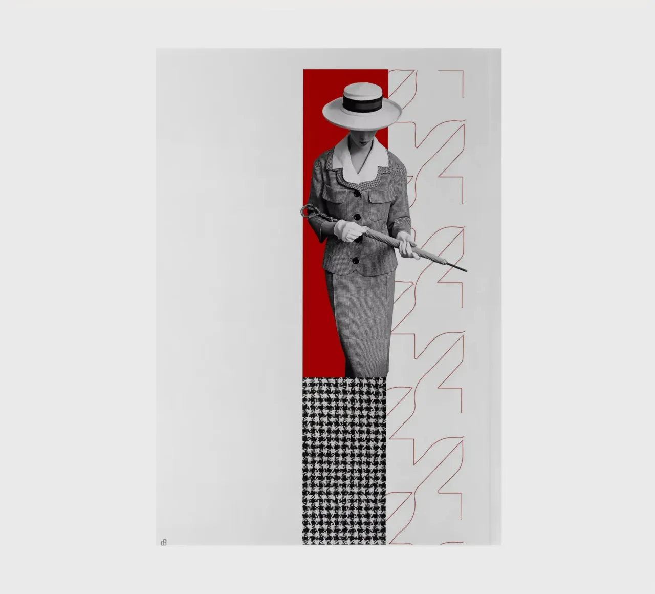 Fashion and Geometry 5 notebook by DesmondBates