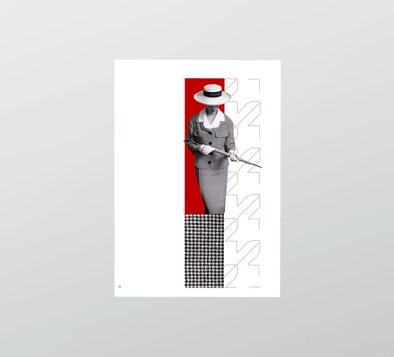 Fashion and Geometry 5 sticker by DesmondBates