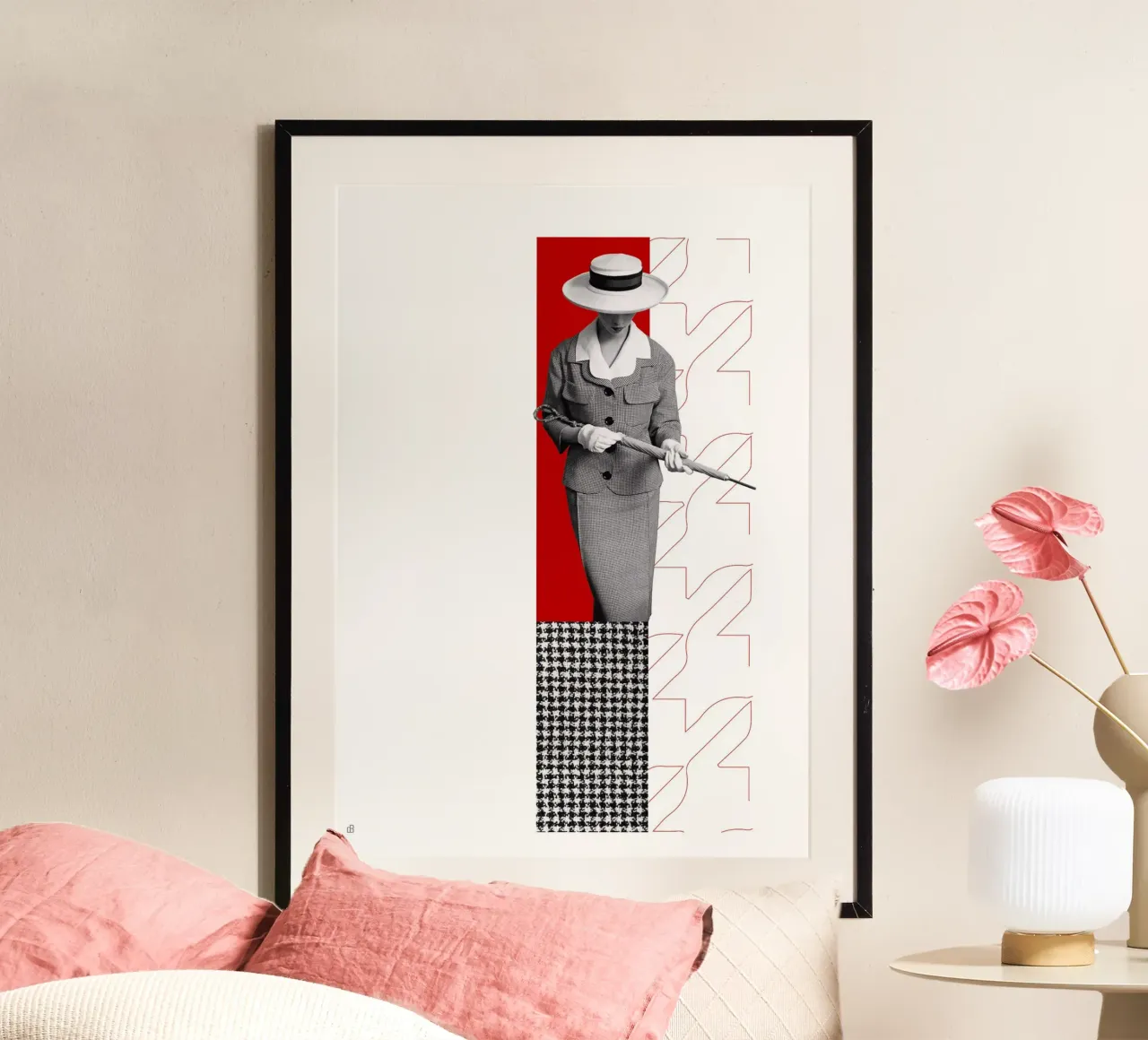 Fashion and Geometry 5 hahnemühle by DesmondBates