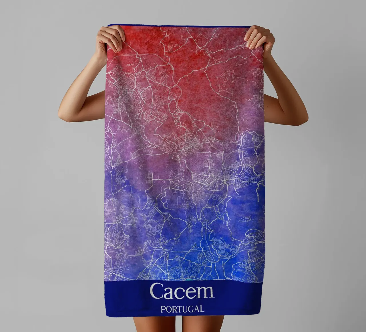 Cacem PORTUGAL asciugamano da bagno da WorldPrint