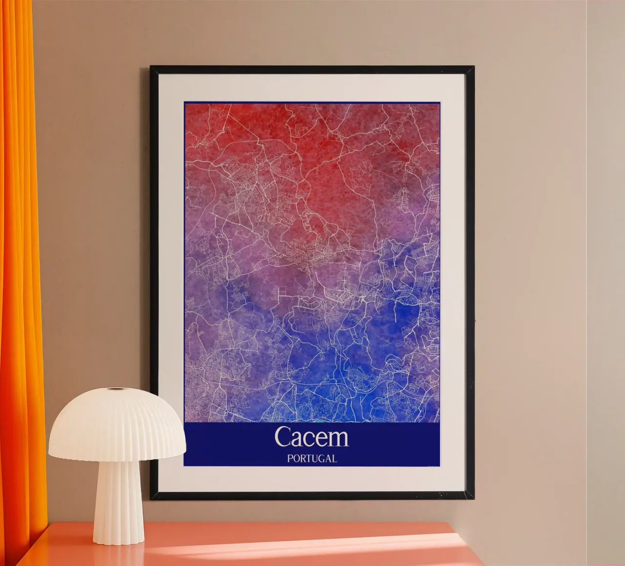 Cacem PORTUGAL carta hahnemühle da WorldPrint