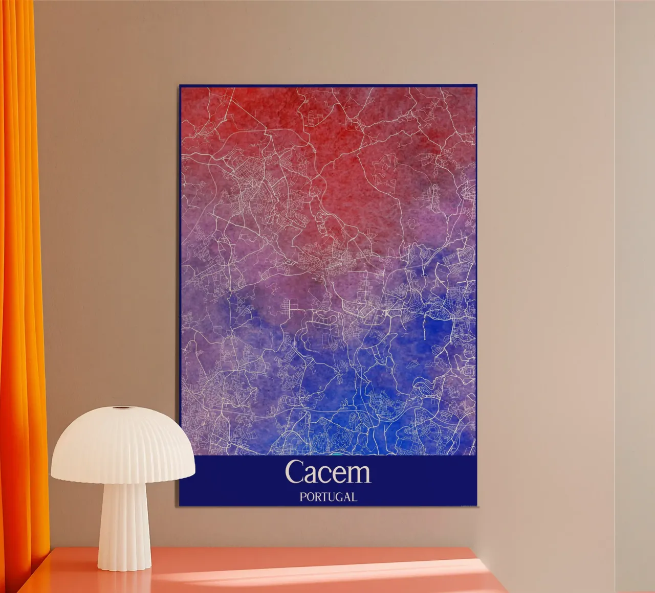 Cacem PORTUGAL carta hahnemühle da WorldPrint
