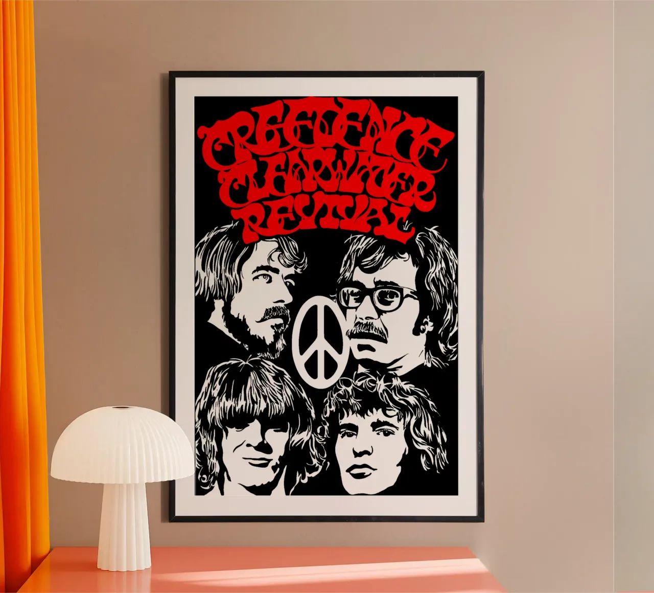 CCR- Willy And The Poor Boys Hahnemühle von igoshartwrks