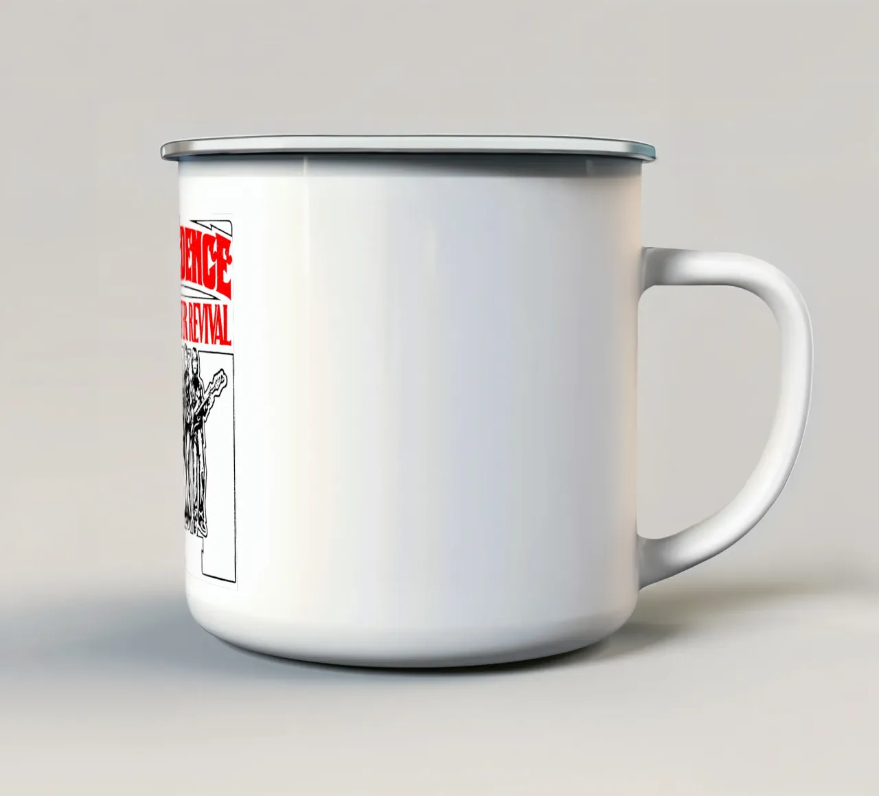 Creedence Clearwater Revival Band Essenziale tazza in smalto da igoshartwrks