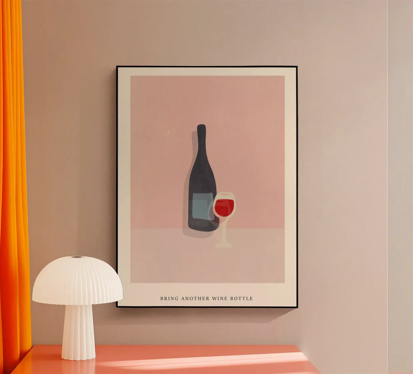 Wine Bottle acrylic glass by artesutileco