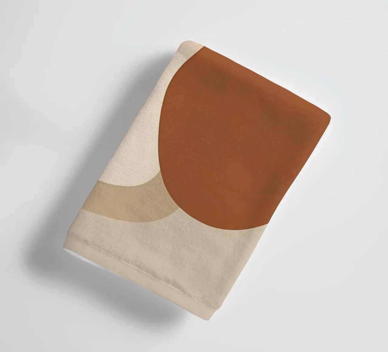 Minimalist one line drawing of a single Philodendron leaf towel by Bloom And Brush