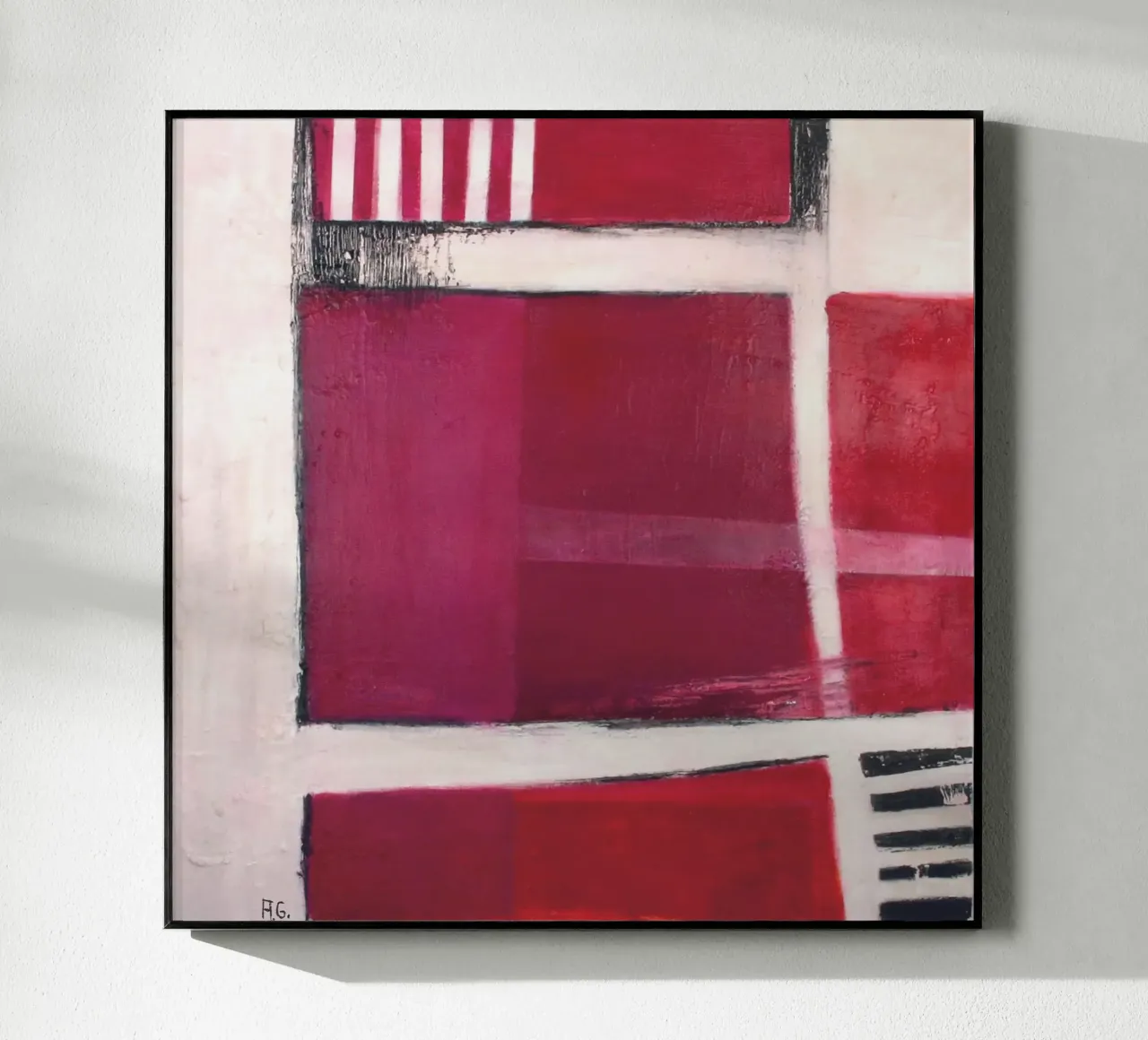 Rosso I plexiglass da Anita Gewald