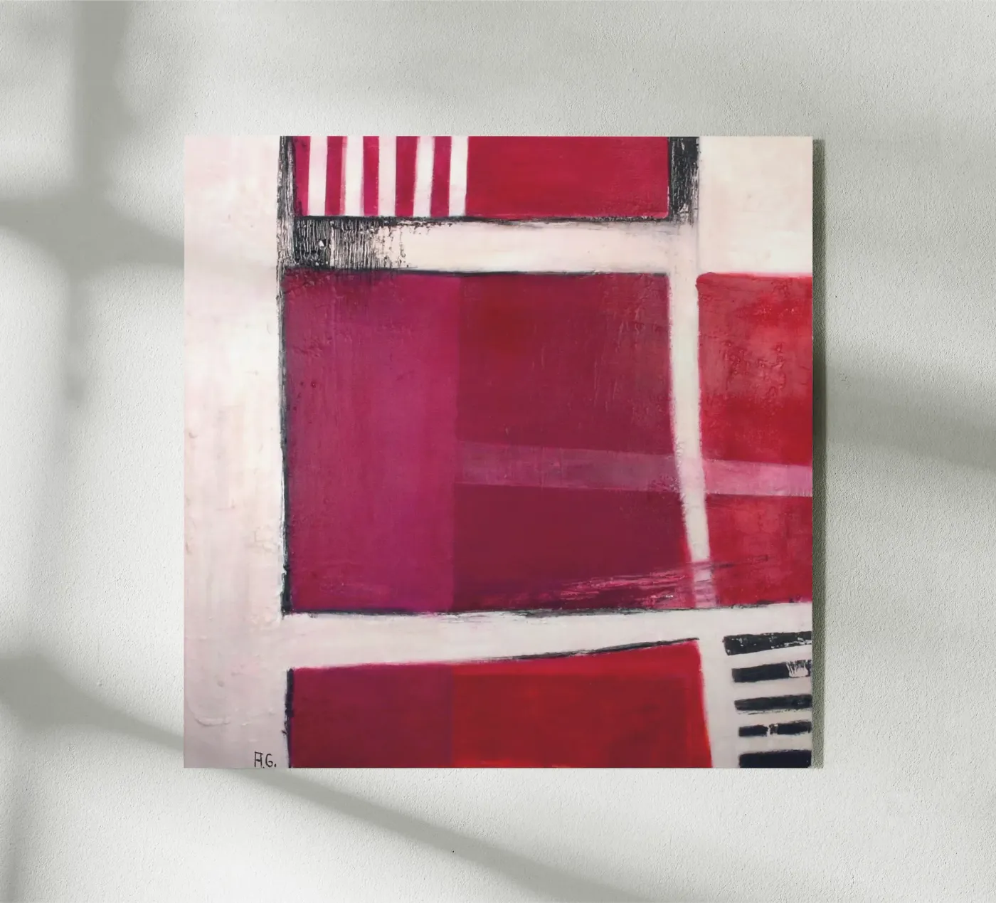 Red I Acryl-Glas von Anita Gewald