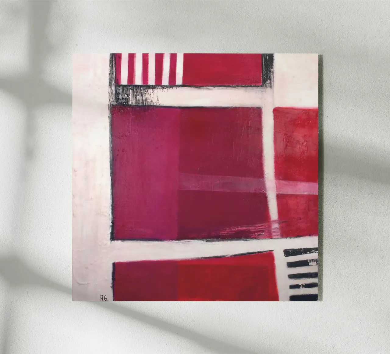 Rosso I plexiglass da Anita Gewald