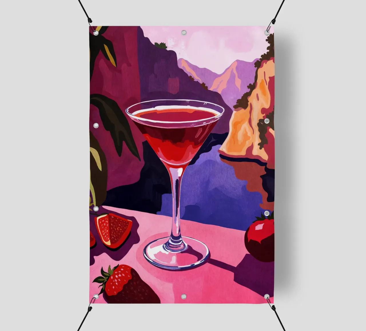 Cheers! telo in pvc da Lana Rodriguez