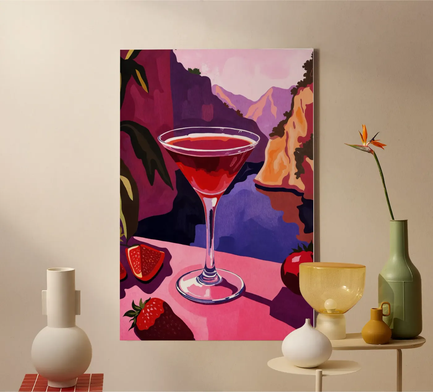 Cheers! canvas by Lana Rodriguez