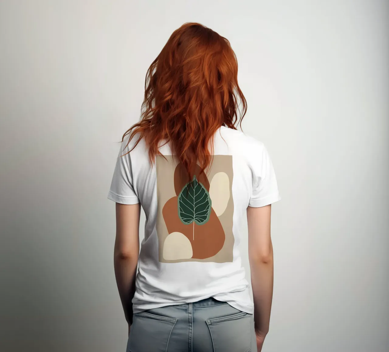 Minimalist one line drawing of a single fiddle leaf fig t-shirt by Bloom And Brush