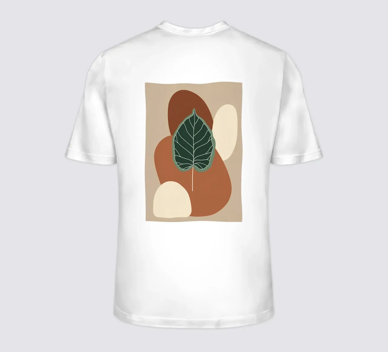Minimalist one line drawing of a single fiddle leaf fig t-shirt by Bloom And Brush