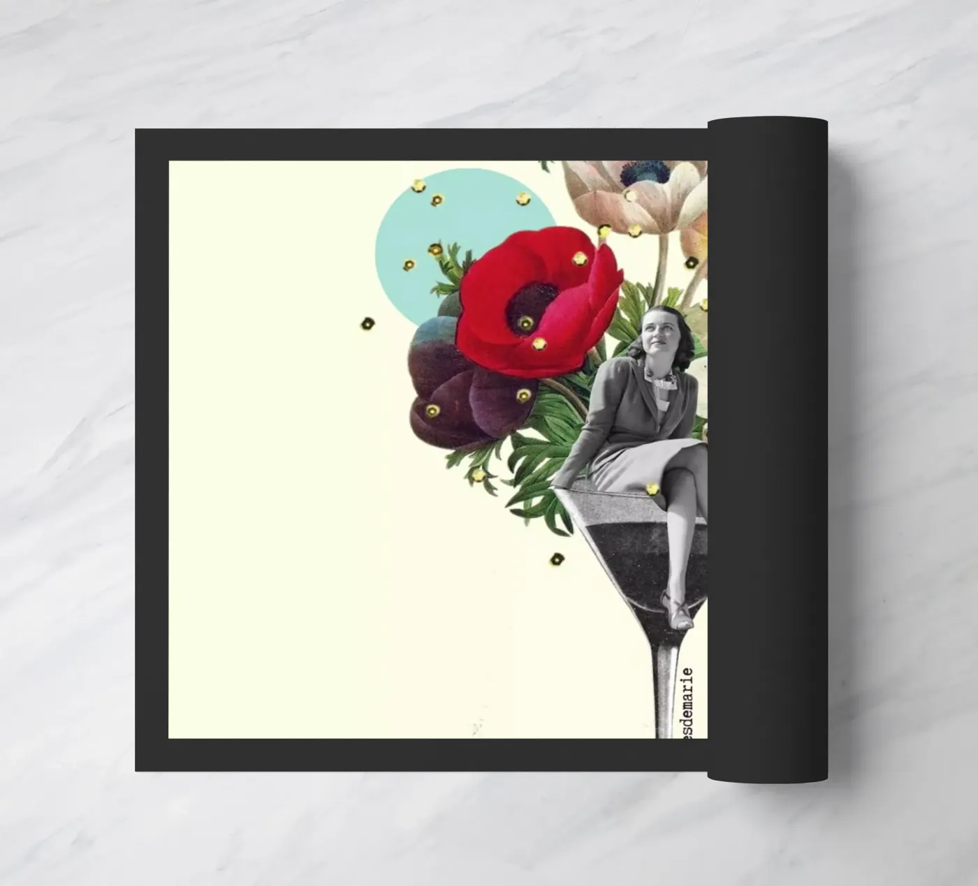 Cheers Fußmatte von collagesdemarie