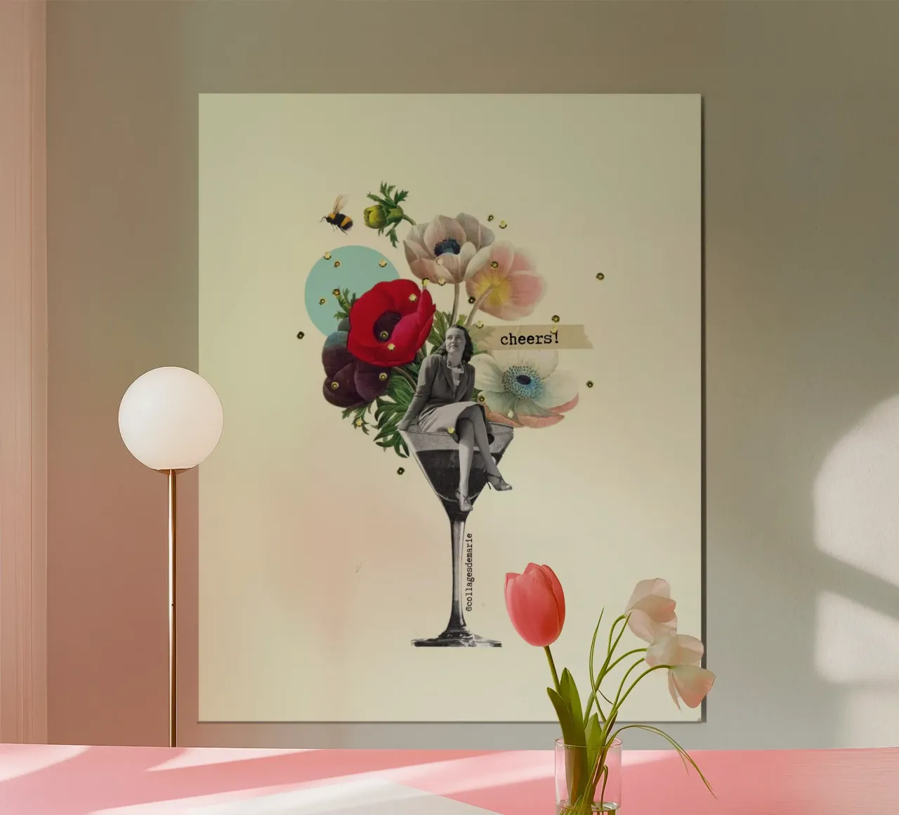 Cheers carta hahnemühle da collagesdemarie