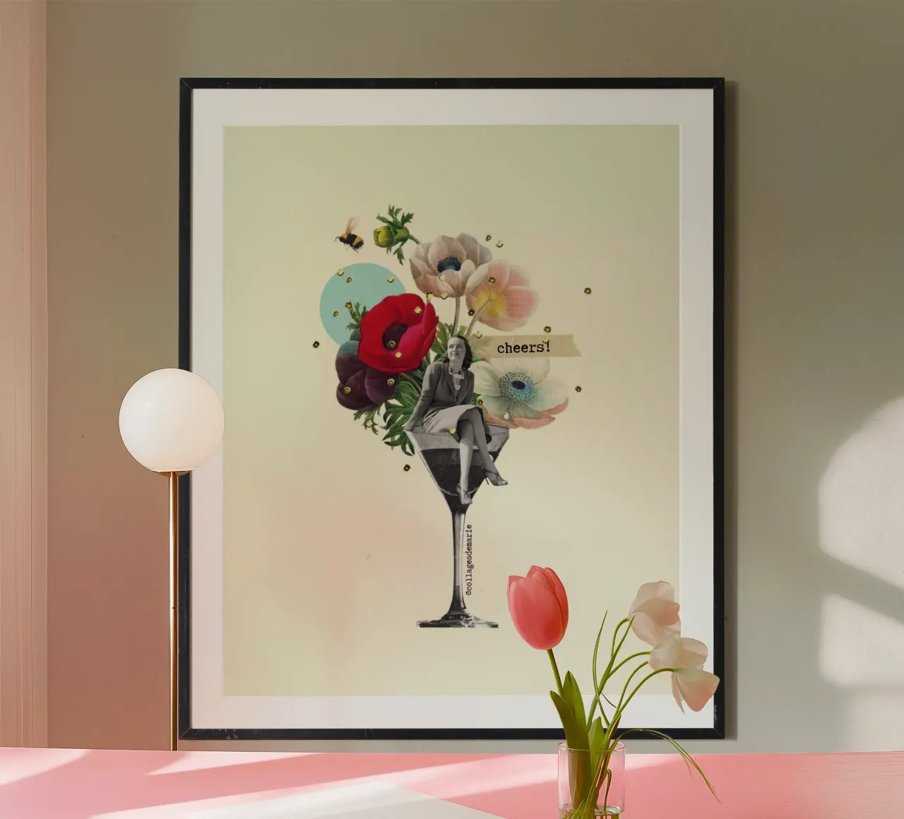 Cheers poster da collagesdemarie