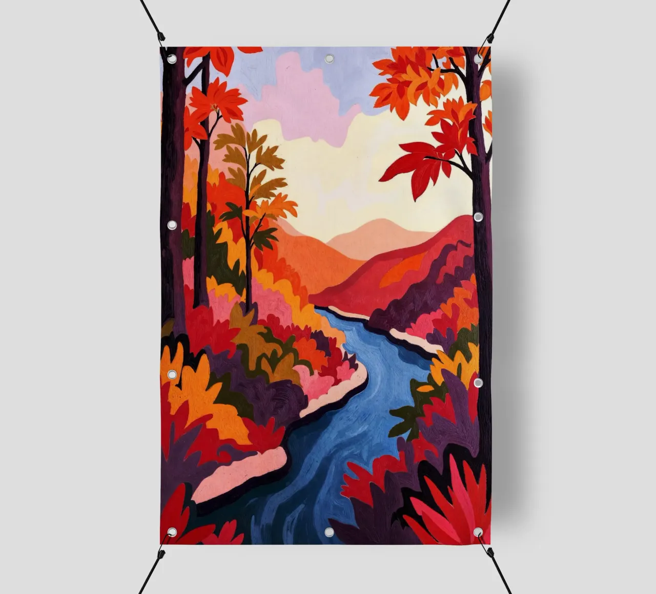By The Riverside telo in pvc da Lana Rodriguez