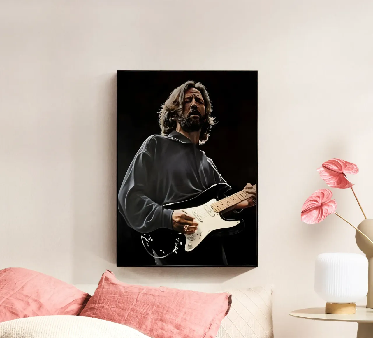 Eric Clapton acrylic glass by Digital Street art