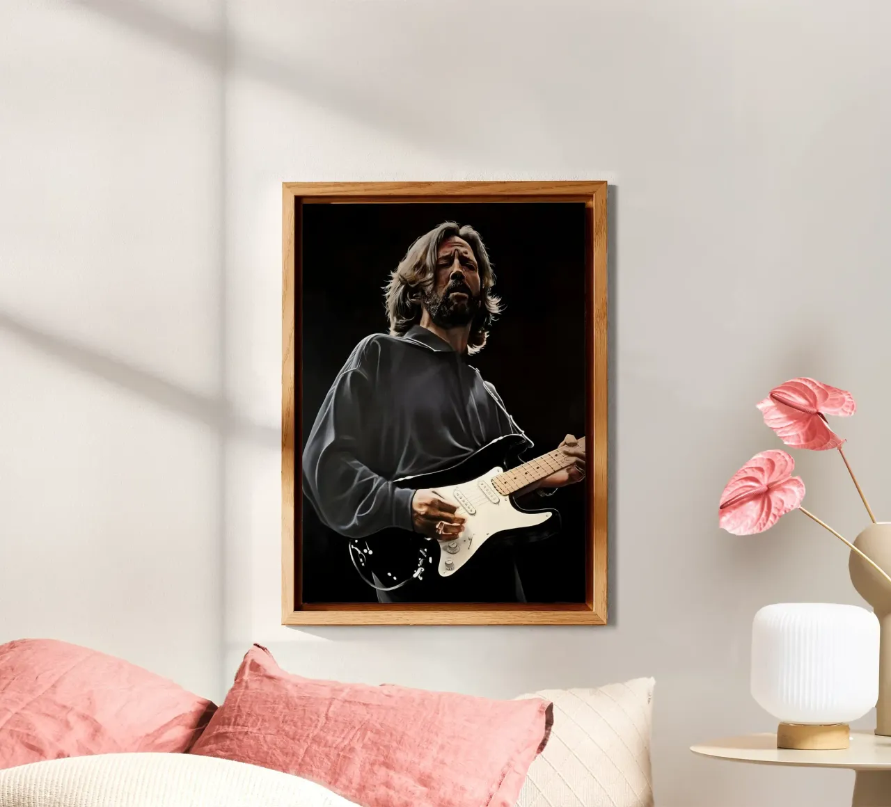 Eric Clapton alluminio dibond da The Poster Hub
