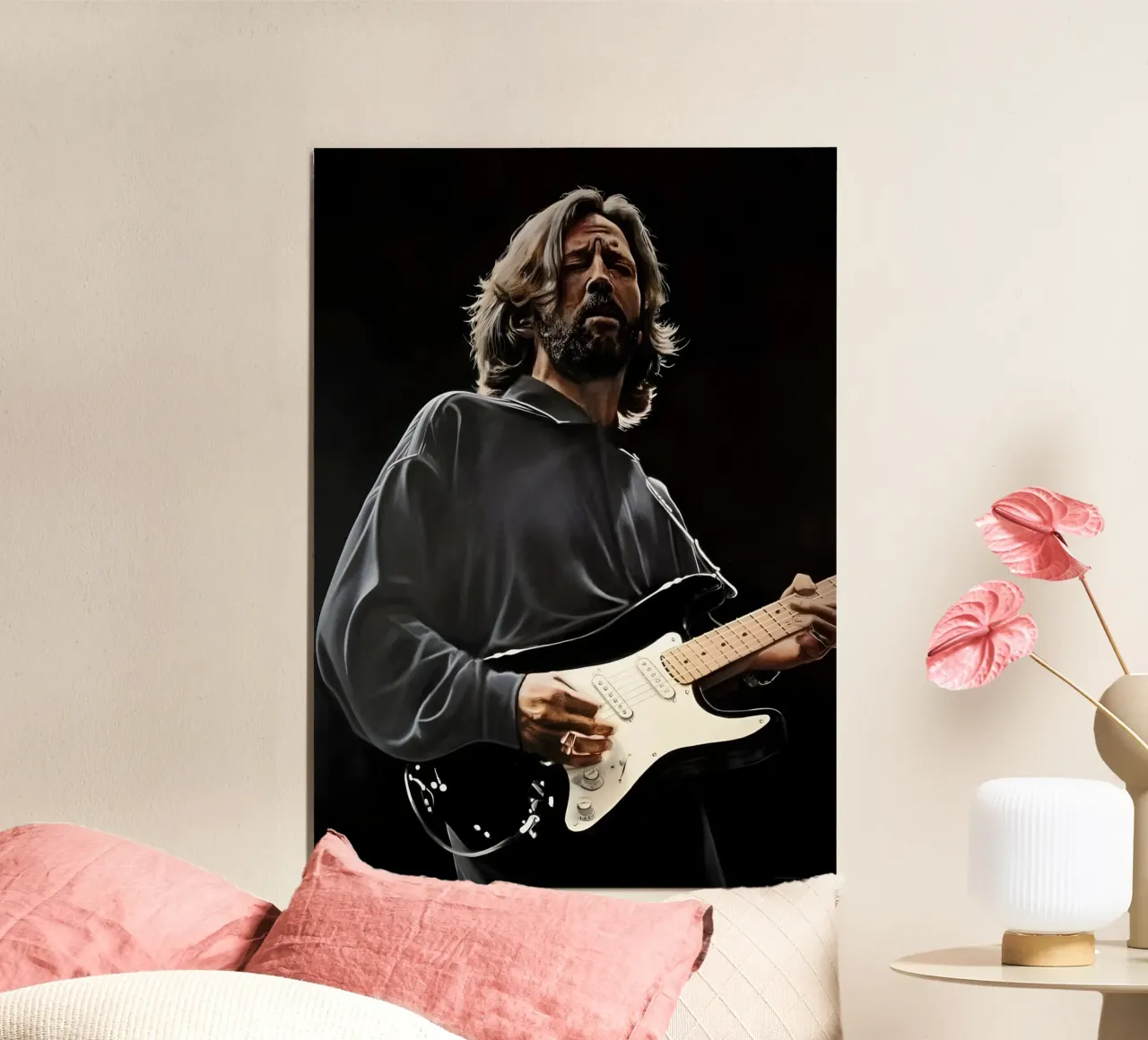 Eric Clapton alluminio dibond da The Poster Hub