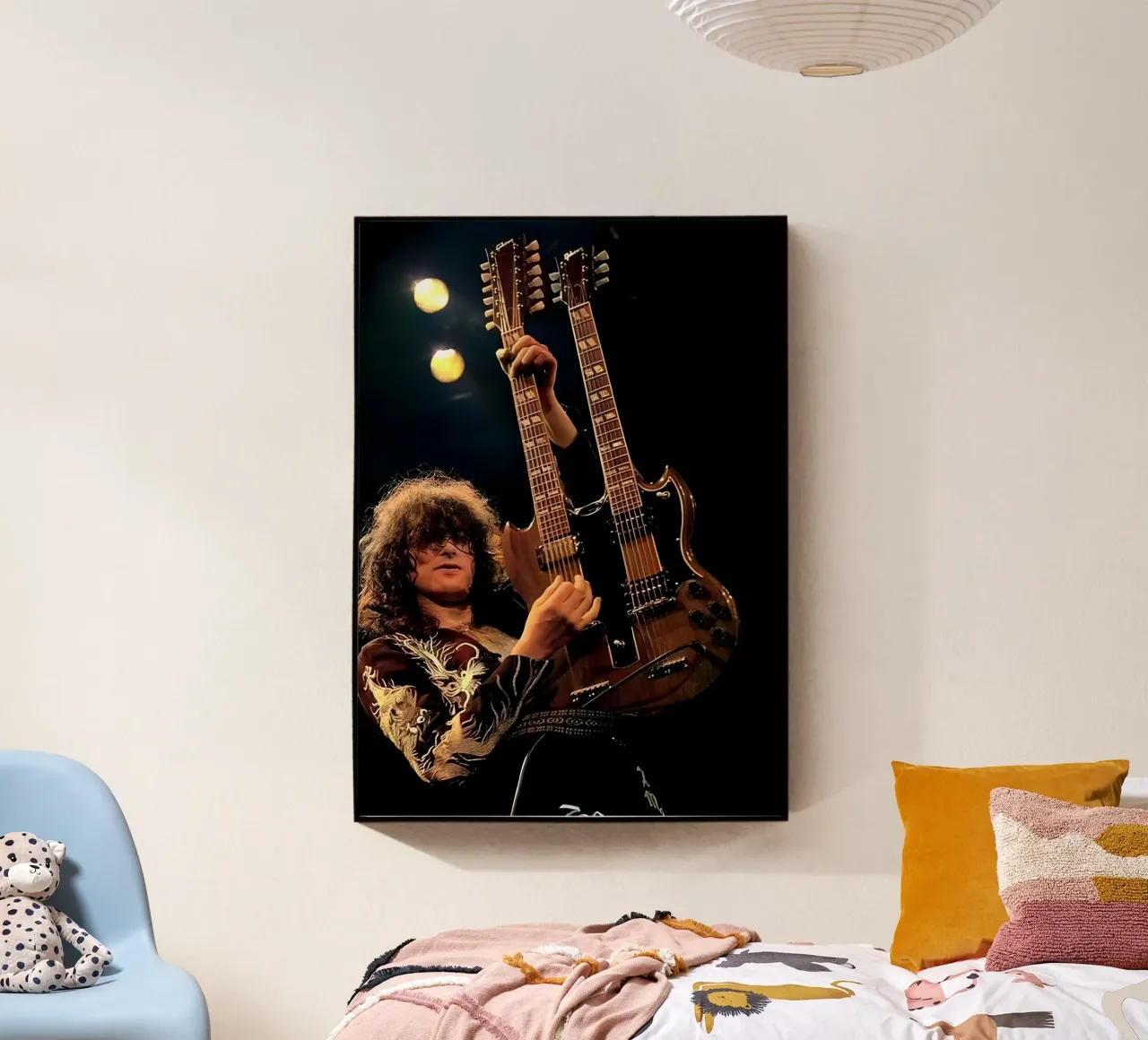 Jimmy page plexiglass da The Poster Hub