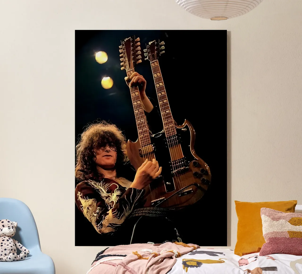 Jimmy page plexiglass da The Poster Hub