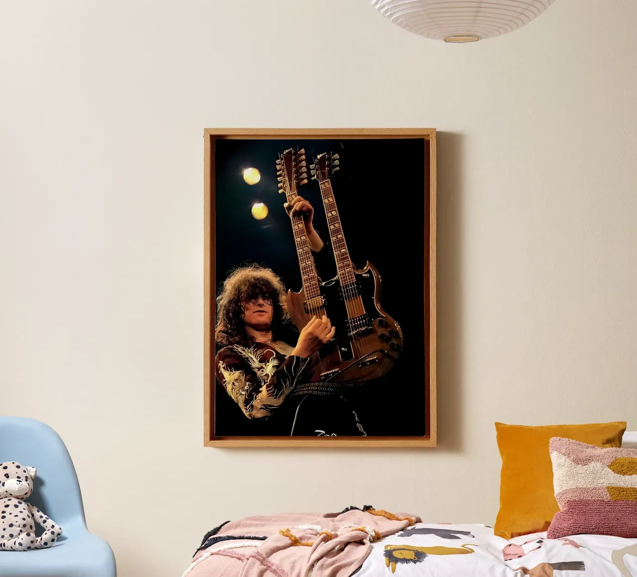 Jimmy page tela da The Poster Hub