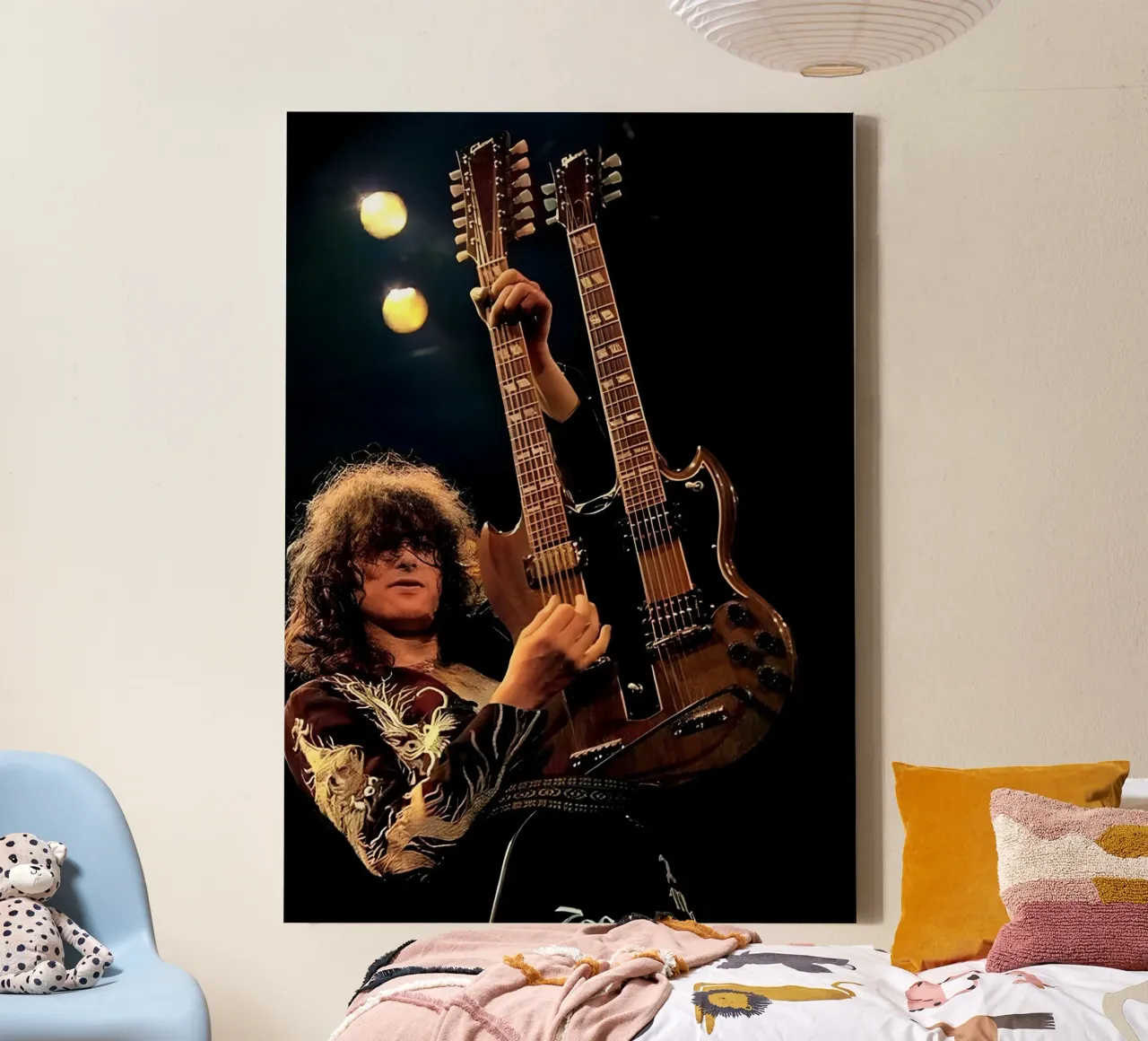 Jimmy page tela da The Poster Hub