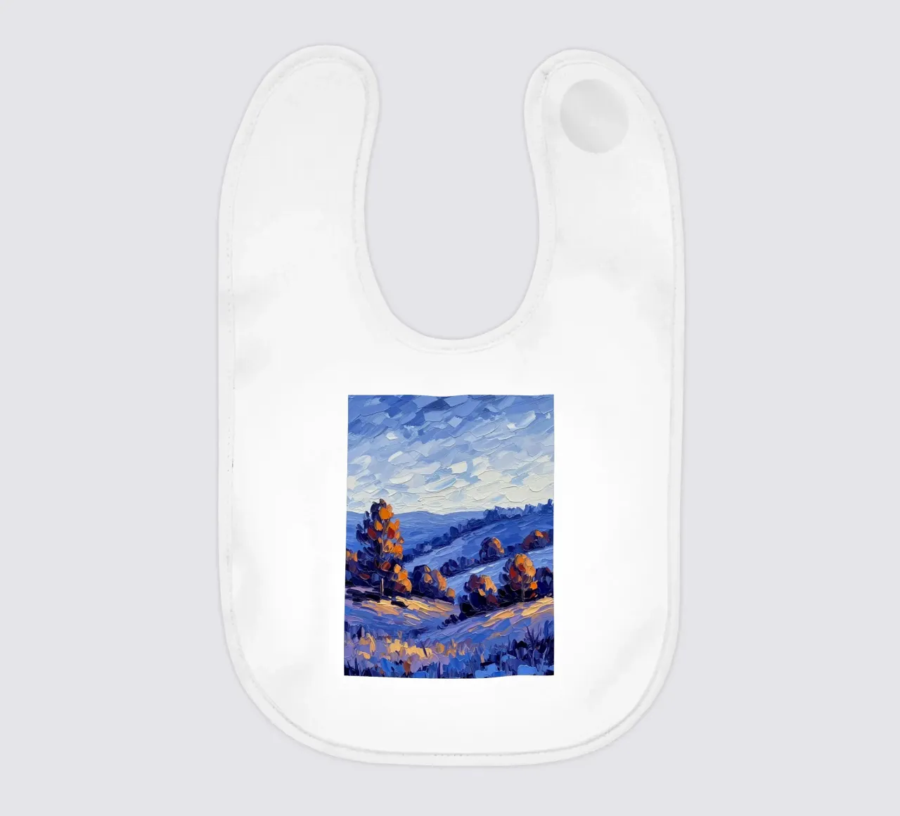 L'abbraccio dell'autunno: Un coltello a palette strutturato bavaglino da Artistic-shop