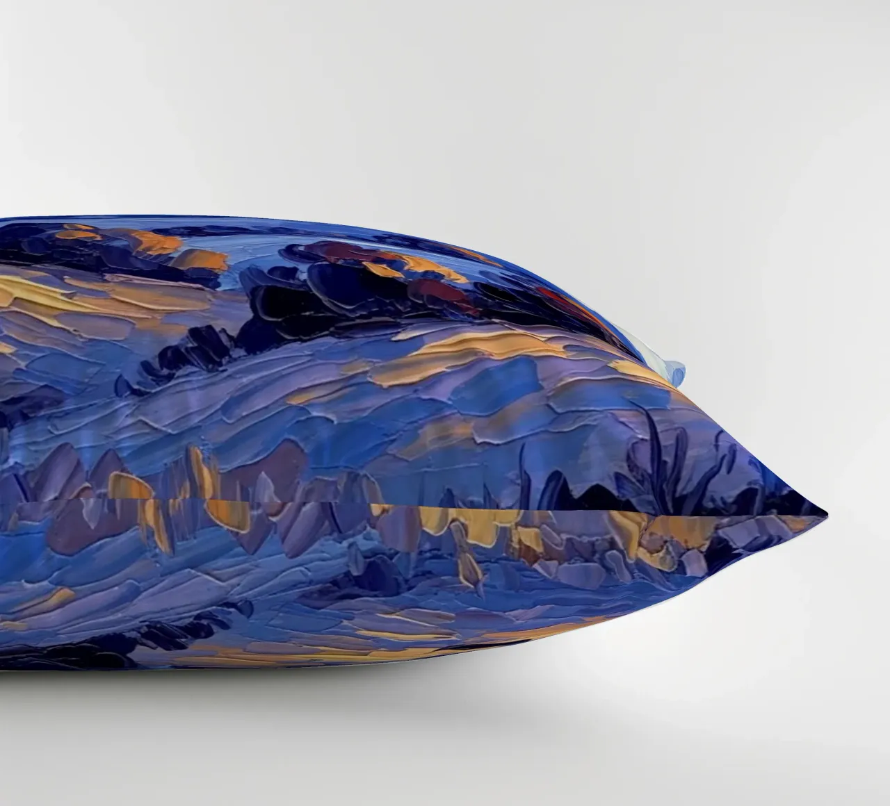 L'abbraccio dell'autunno: Un coltello a palette strutturato cuscino da Artistic-shop