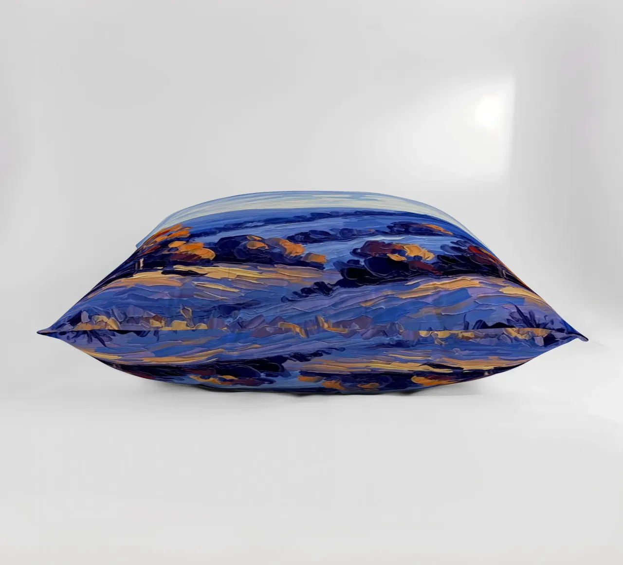 L'abbraccio dell'autunno: Un coltello a palette strutturato cuscino da Artistic-shop