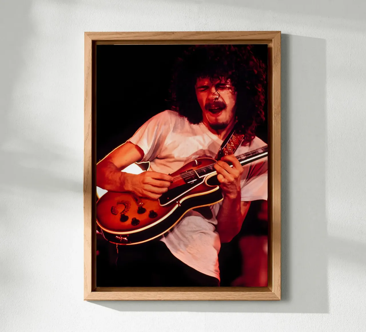 Carlos Santana alluminio dibond da The Poster Hub