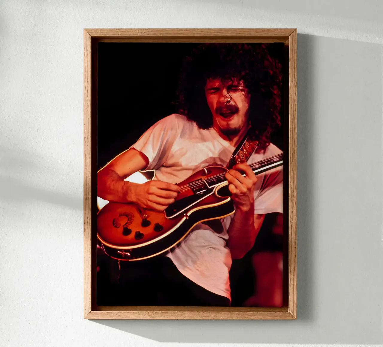 Carlos Santana tela da The Poster Hub