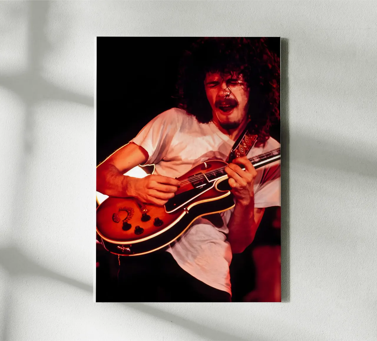 Carlos Santana tela da The Poster Hub