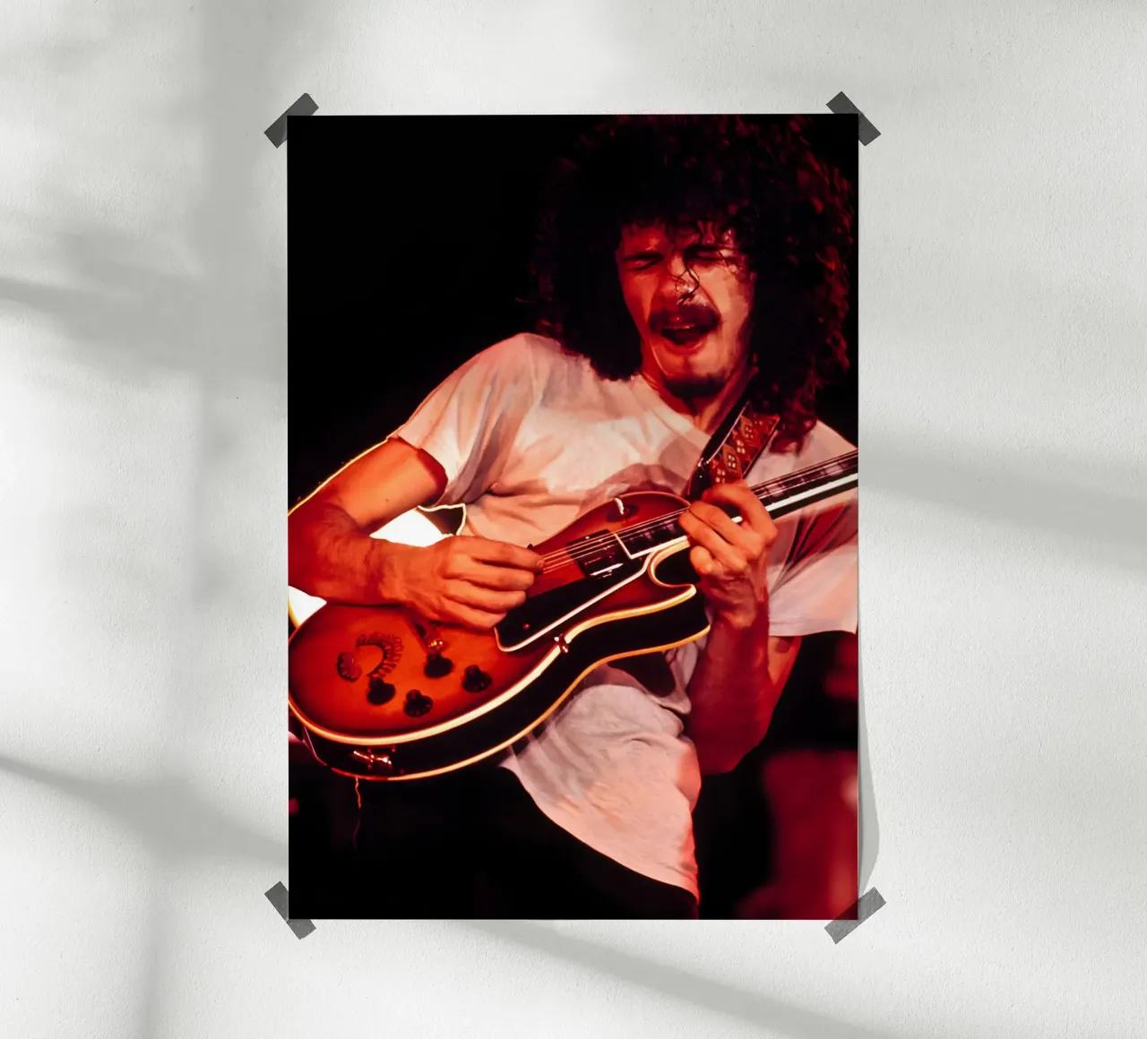 Carlos Santana carta hahnemühle da The Poster Hub
