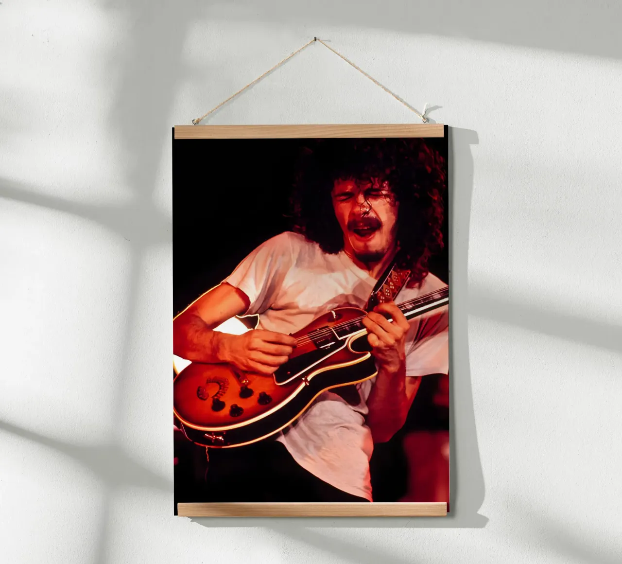 Carlos Santana carta hahnemühle da The Poster Hub