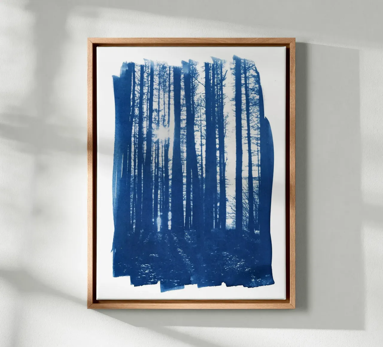 Sunlight in the Forest canvas by Kim Hubball Studio