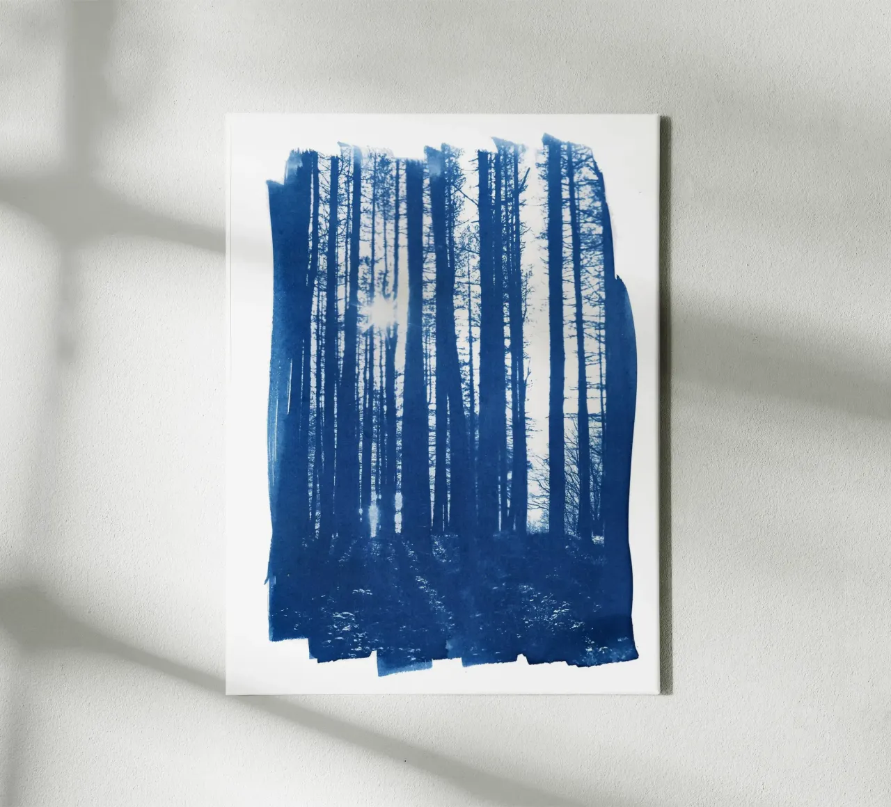Sunlight in the Forest canvas by Kim Hubball Studio