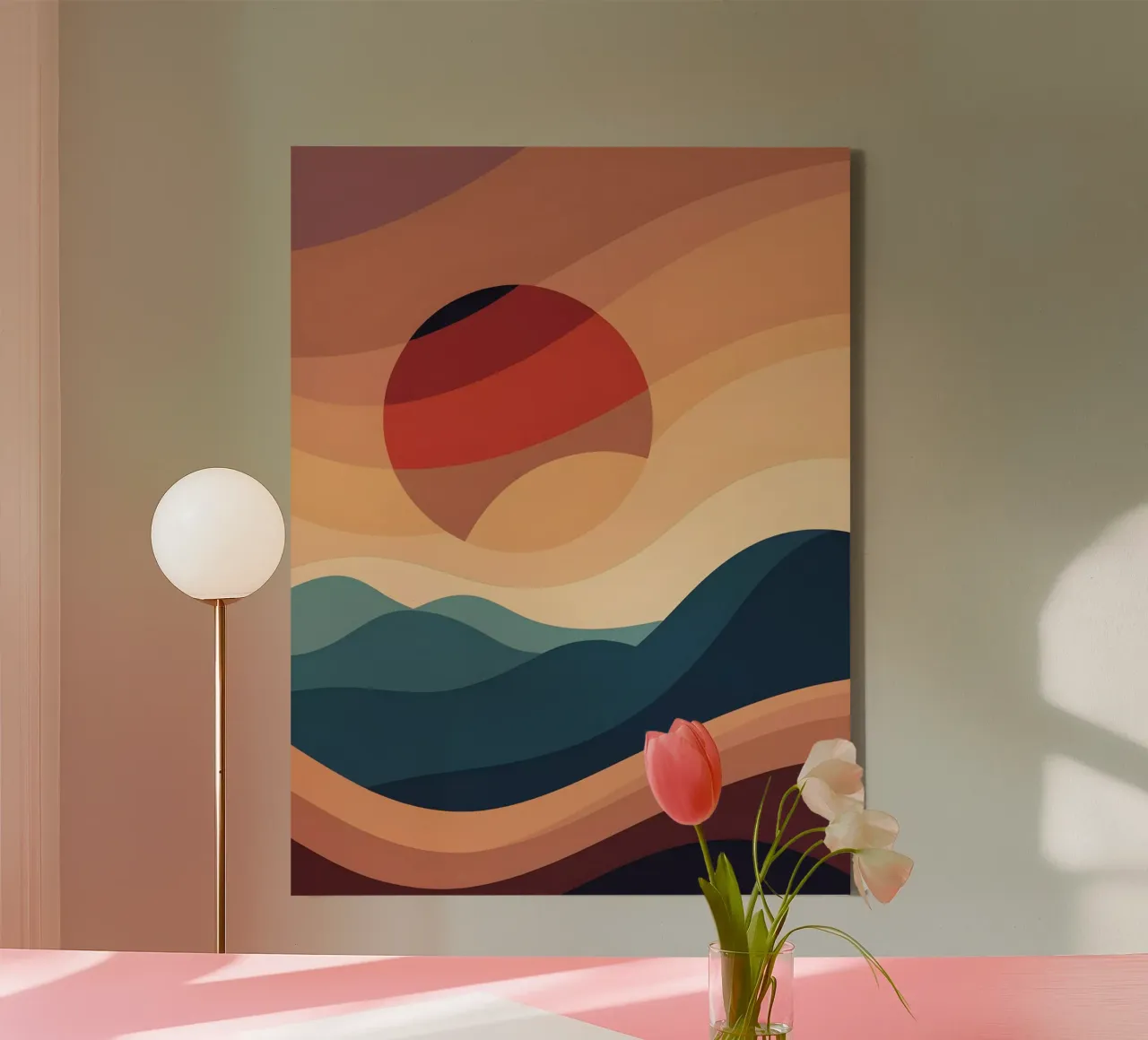 Sunset Serenity canvas by Artistic-shop