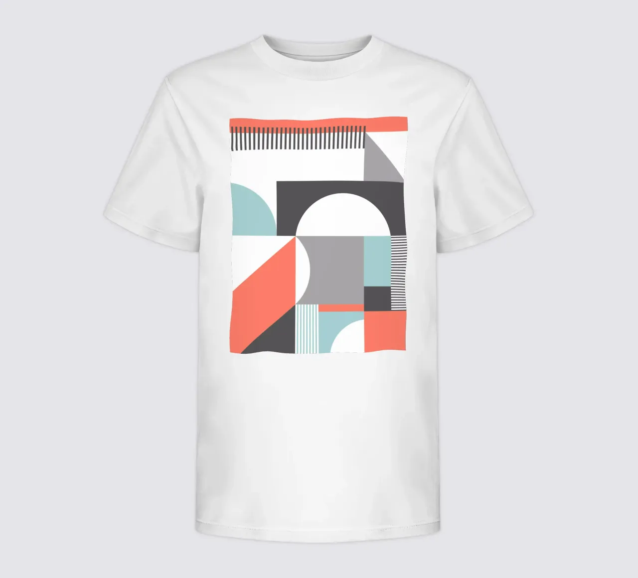 Geometric Pattern kinder t-shirt van Kim Hubball Studio