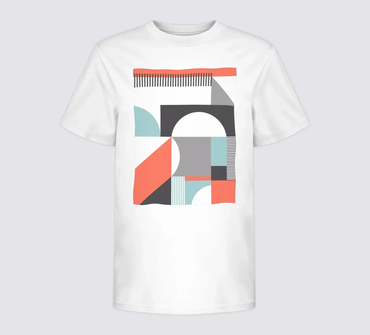 Geometric Pattern kinder t-shirt van Kim Hubball Studio