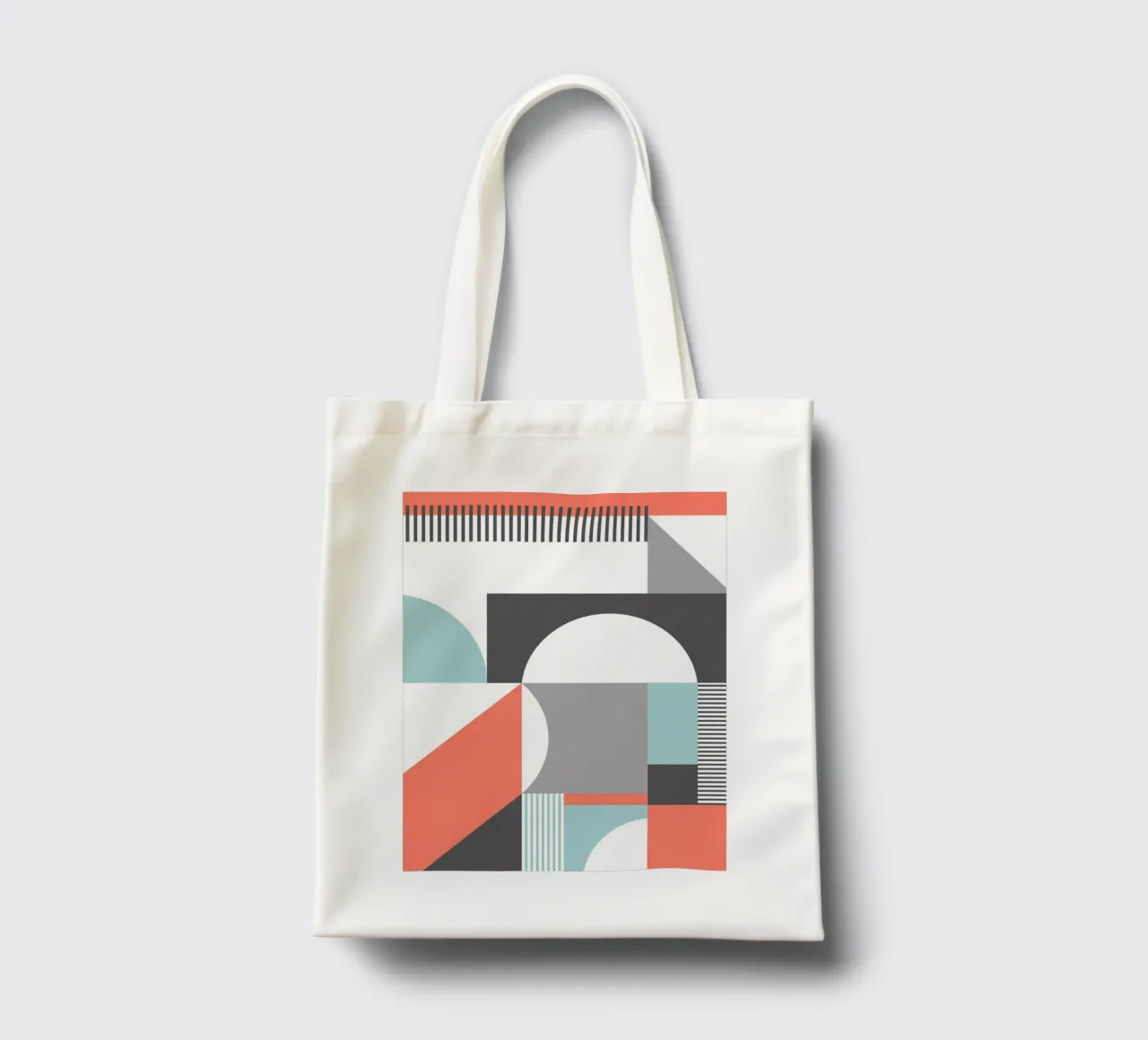 Geometric Pattern tote bag by Kim Hubball Studio