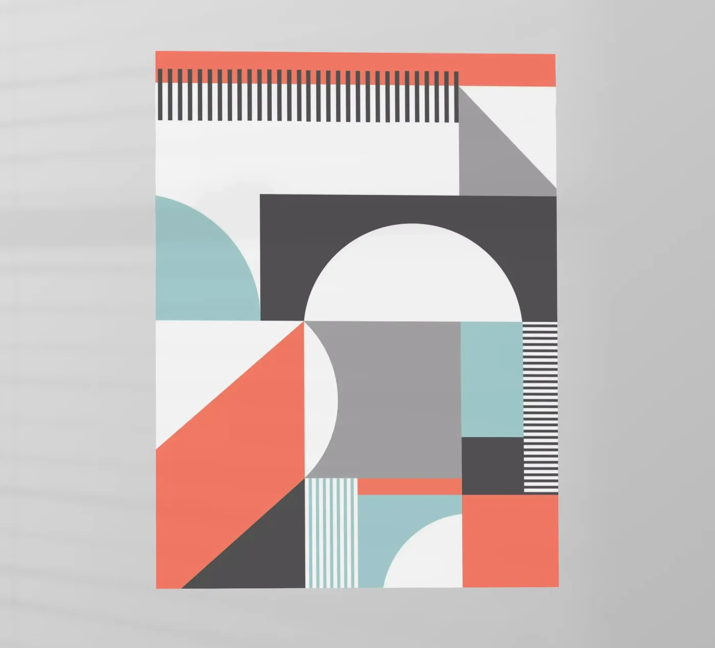 Geometric Pattern pellicola backlit da Kim Hubball Studio