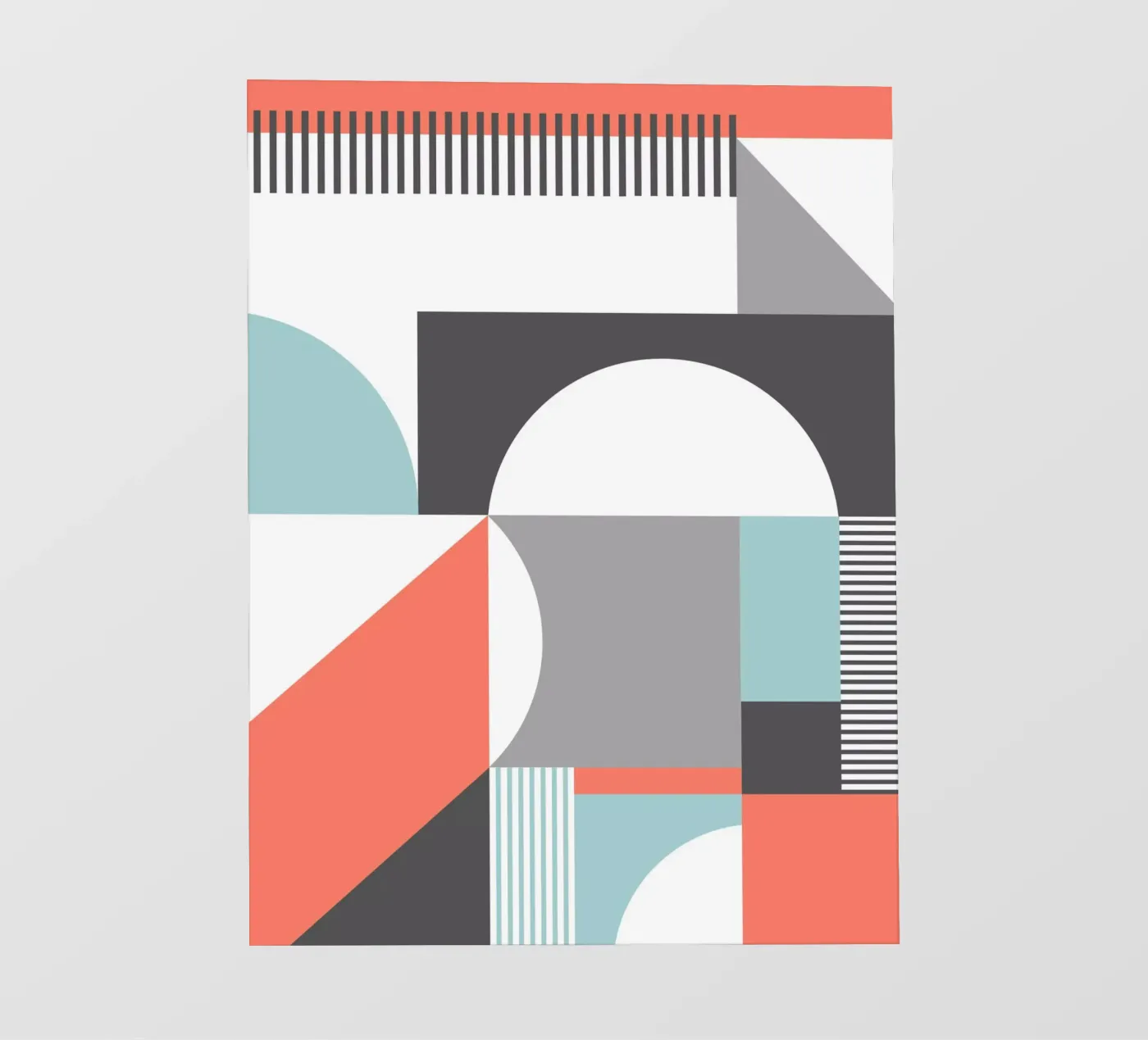 Geometric Pattern backlit folie van Kim Hubball Studio