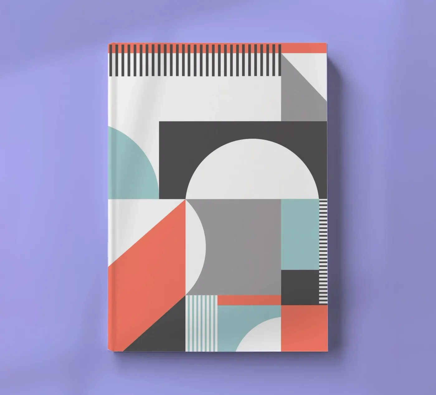 Geometrisches Muster Notizbuch von Kim Hubball Studio